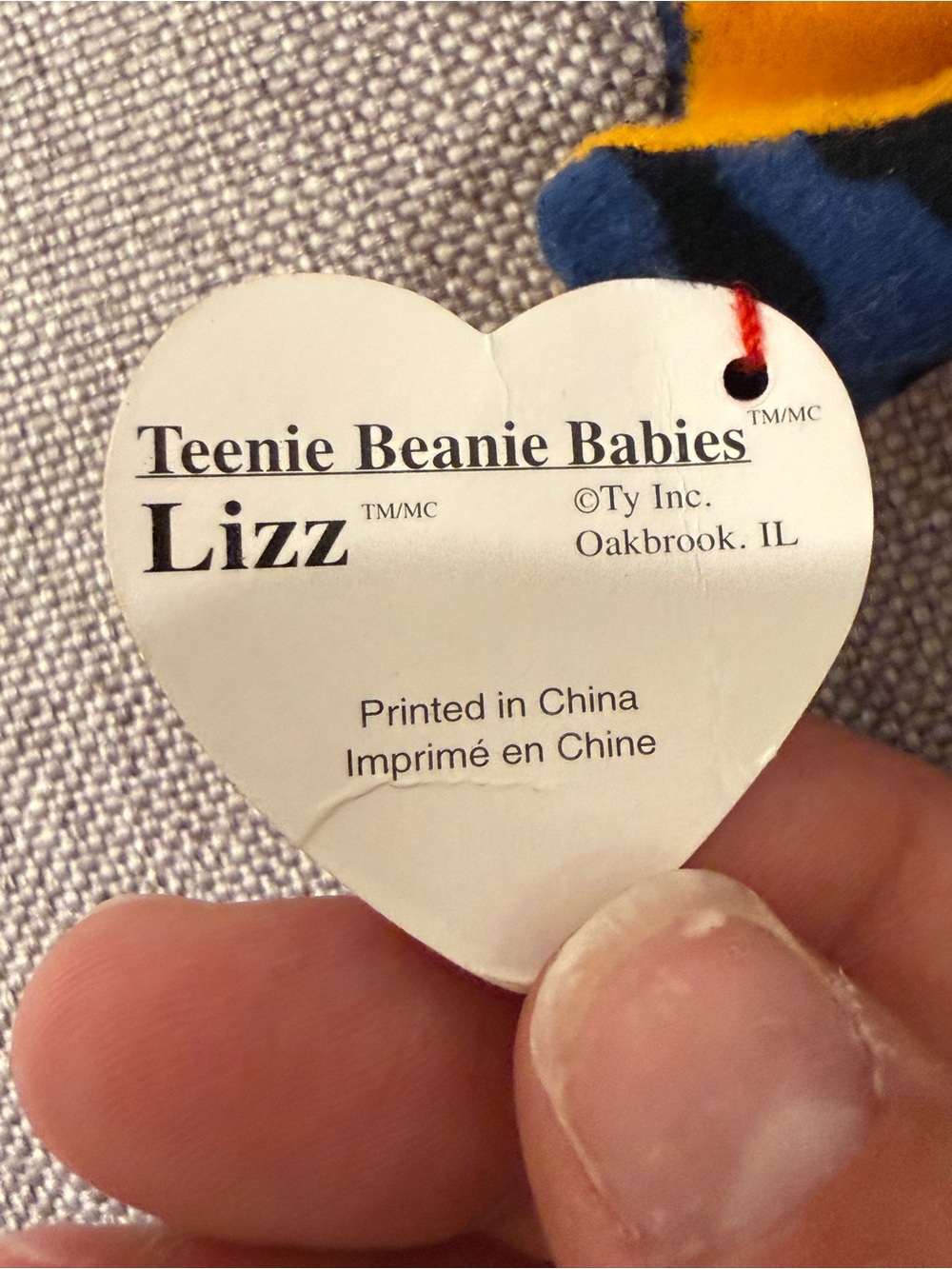 Ty Teenie Beanie Babies Plush Set of 6 - Picture 7 of 7